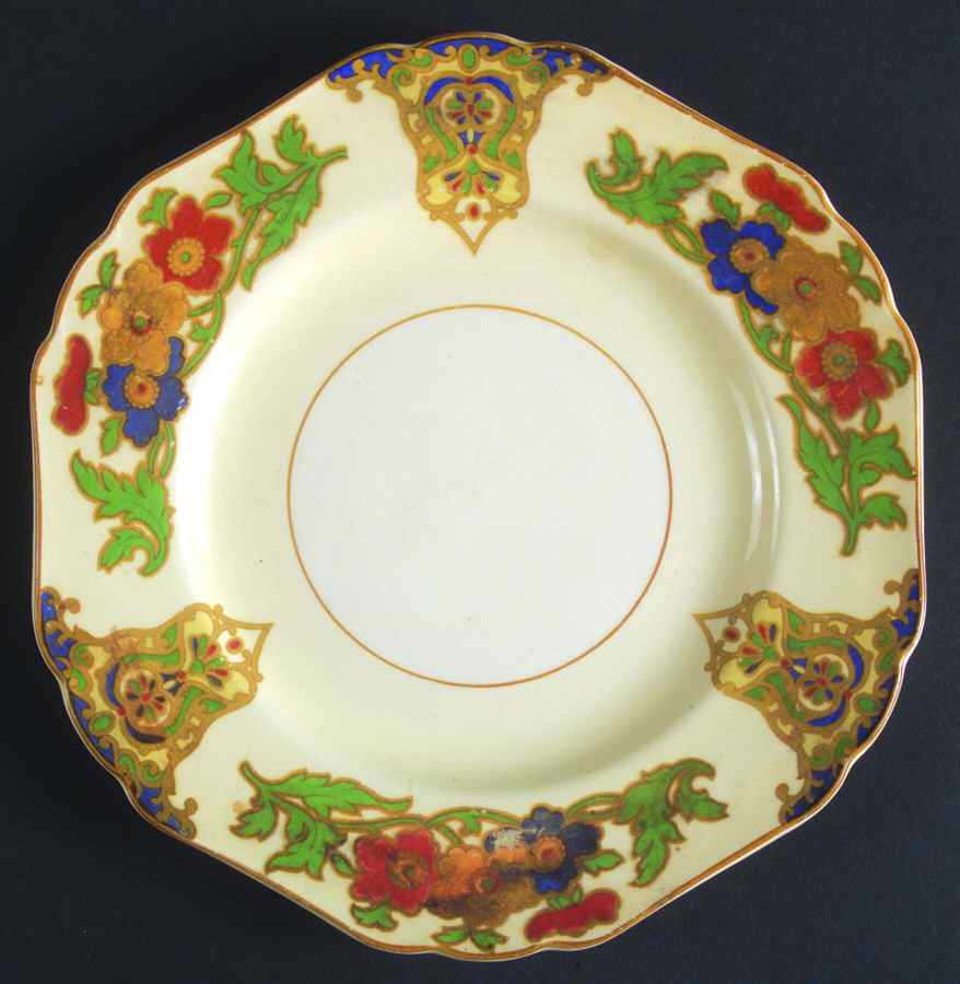 Cairo Salad Plate by John Maddock & Sons-1