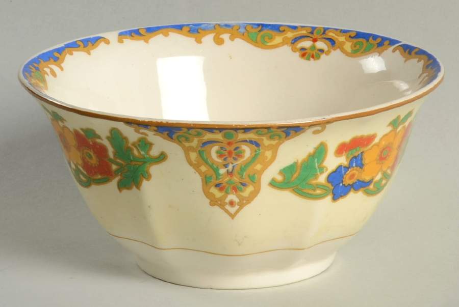 Cairo Cranberry Bowl by John Maddock & Sons-1