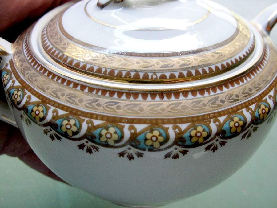 Clyde Sugar Bowl & Lid by John Maddock & Sons-1