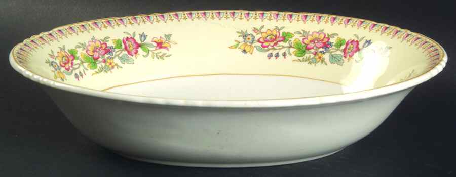 Elegance 9" Oval Vegetable Bowl by John Maddock & Sons-1