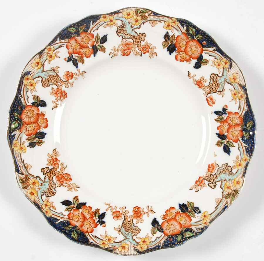Geisha Salad Plate by John Maddock & Sons-1