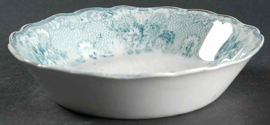 Gem Blue Green Fruit/Dessert (Sauce) Bowl by John Maddock & Sons-1
