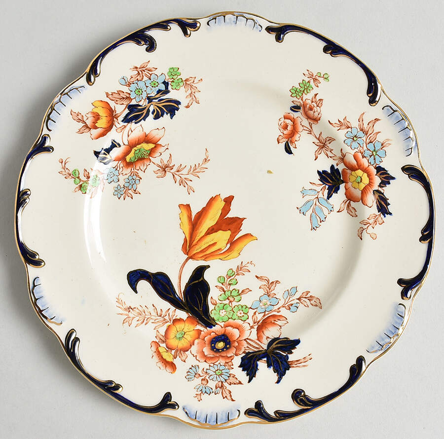 4109 Salad Plate by John Maddock & Sons-1