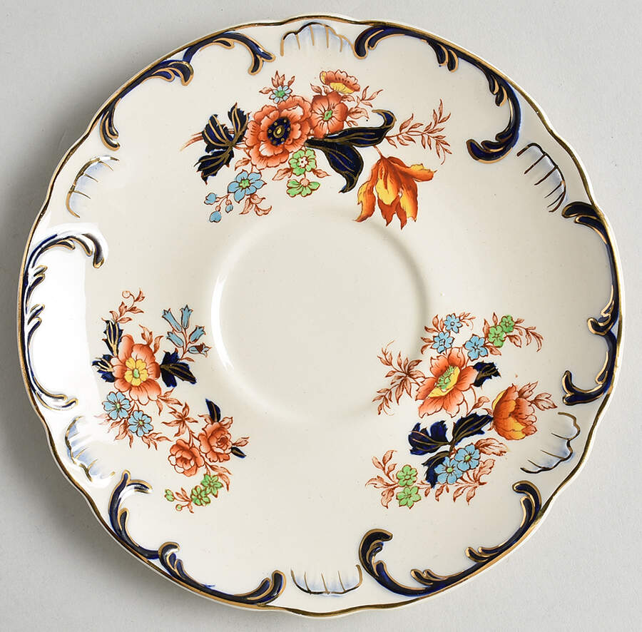 4109 Saucer by John Maddock & Sons-1