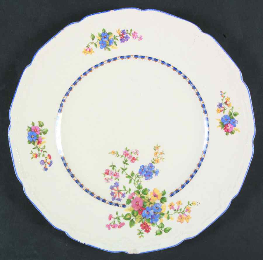 Hadley Dinner Plate by John Maddock & Sons-1