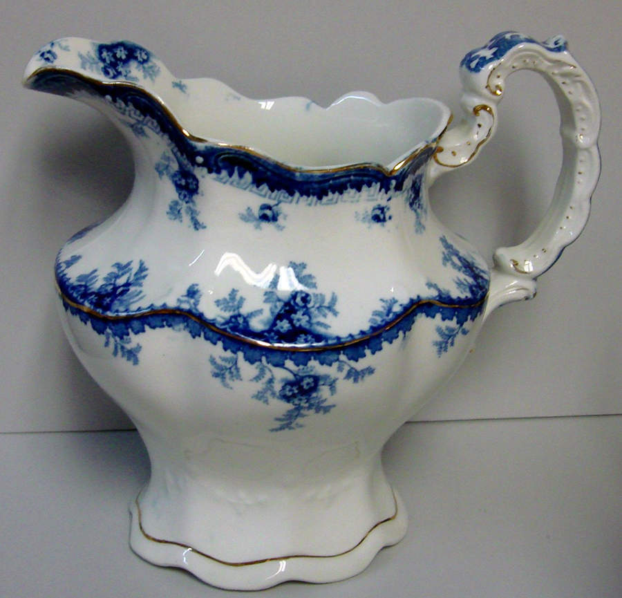 Hamilton Blue 48 Oz Pitcher by John Maddock & Sons-1