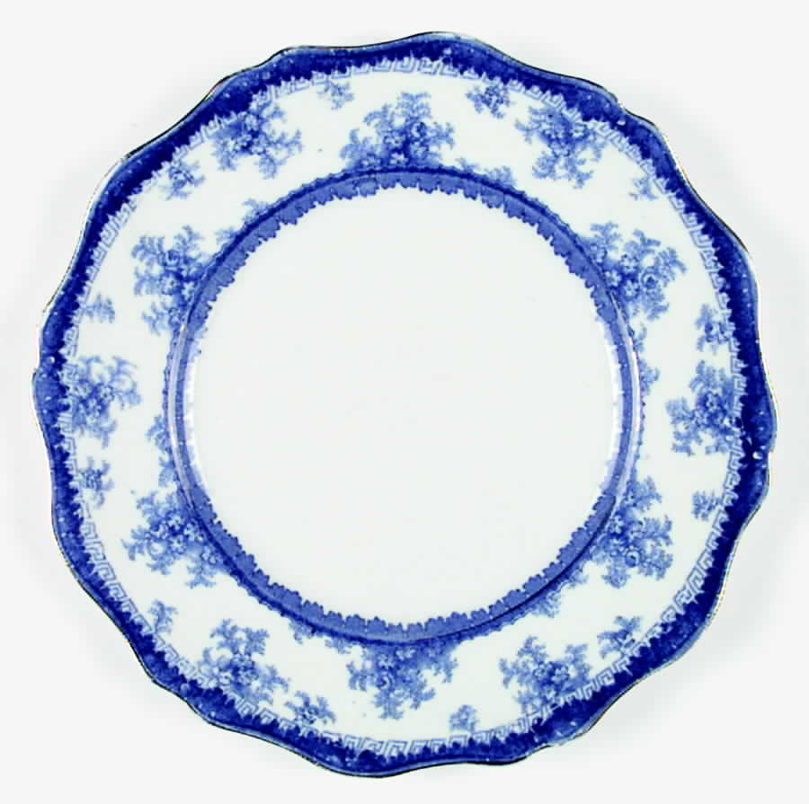 Hamilton Blue Dinner Plate by John Maddock & Sons-1