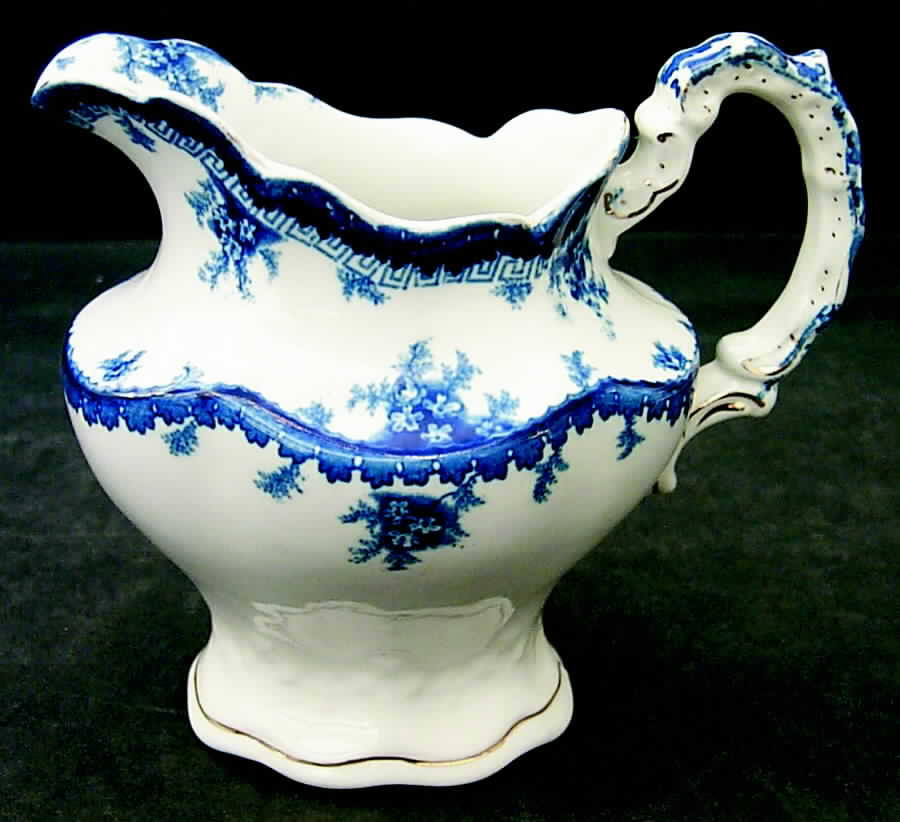 Hamilton Blue 16 Oz Pitcher by John Maddock & Sons-1
