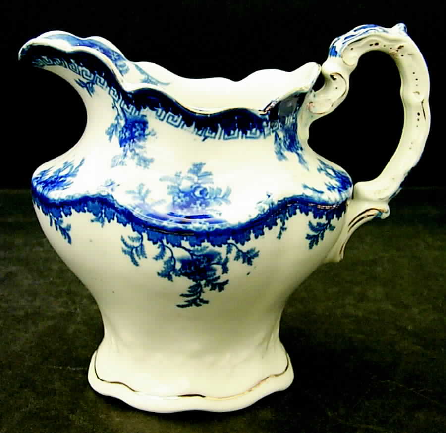 Hamilton Blue 30 Oz Pitcher by John Maddock & Sons-1