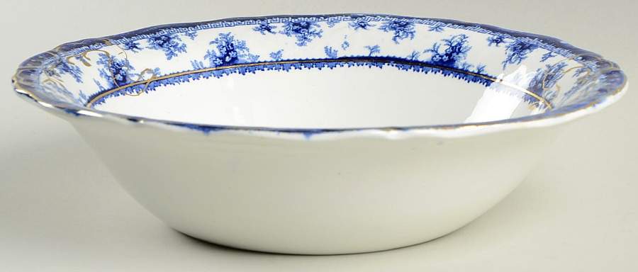 Hamilton Blue 9" Round Vegetable Bowl by John Maddock & Sons-1
