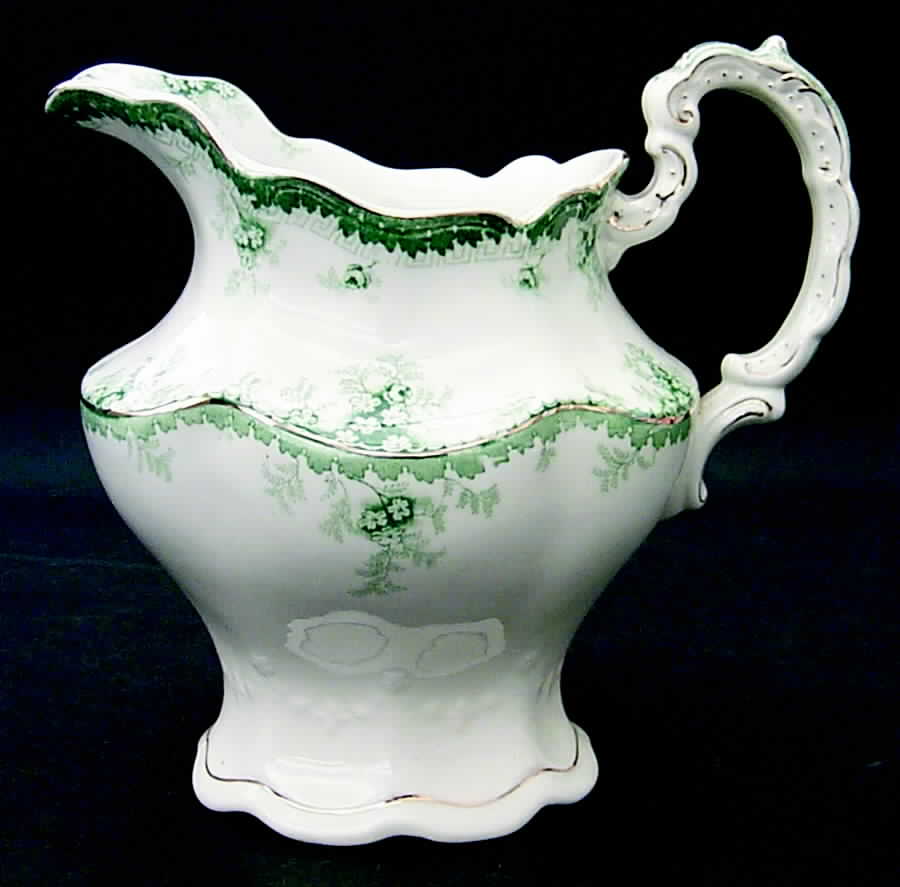 Hamilton Green 48 Oz Pitcher by John Maddock & Sons-1
