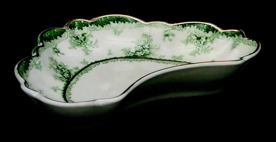 Hamilton Green Bone Dish by John Maddock & Sons-1