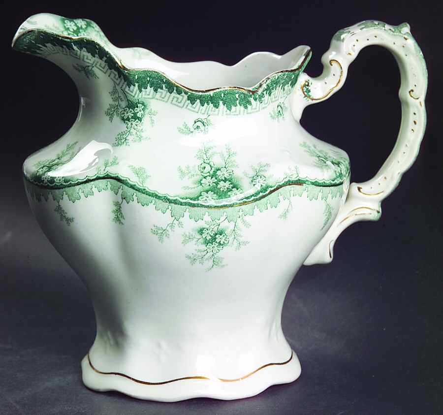 Hamilton Green 32 Oz Pitcher by John Maddock & Sons-1