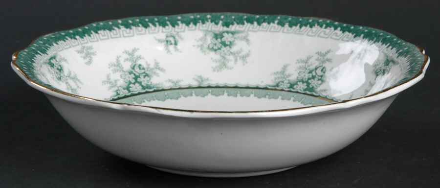 Hamilton Green Coupe Cereal Bowl by John Maddock & Sons-1