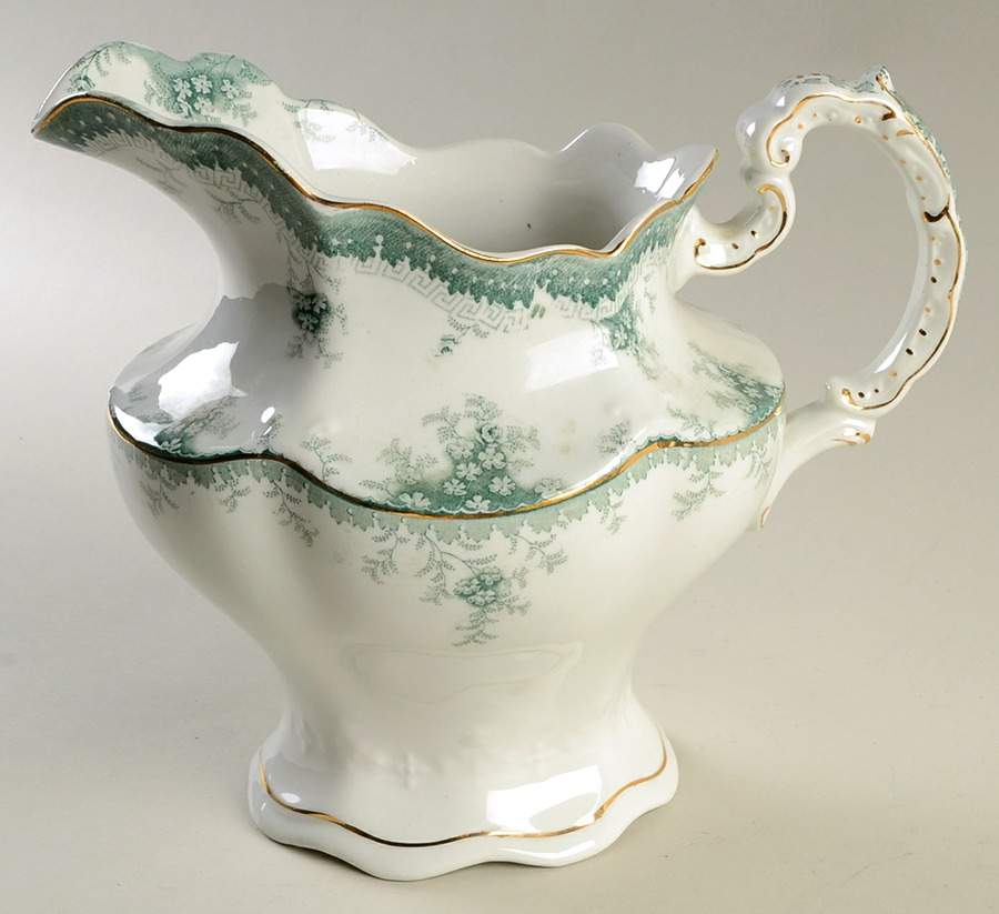Hamilton Green 64 Oz Pitcher by John Maddock & Sons-1