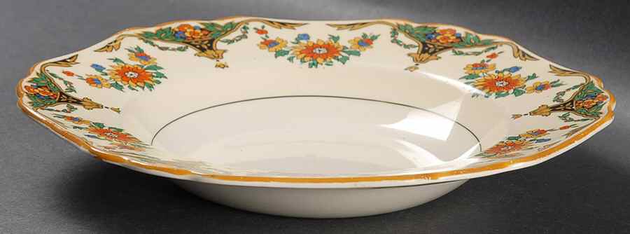 Kenilworth Rim Soup Bowl by John Maddock & Sons-1