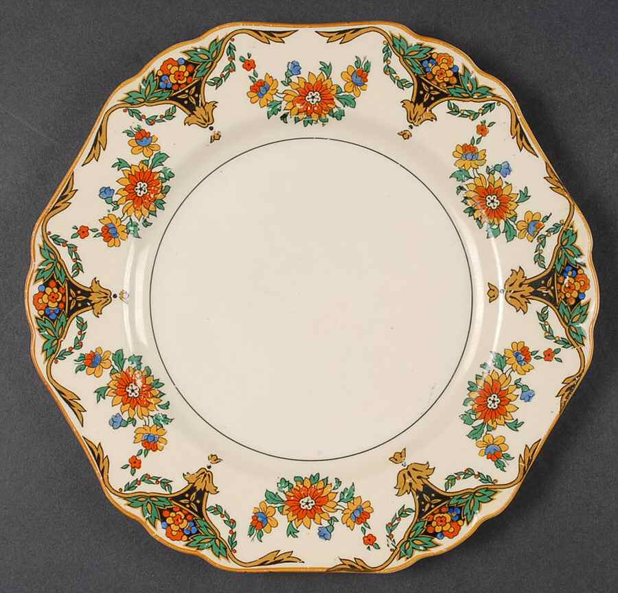 Kenilworth Salad Plate by John Maddock & Sons-1