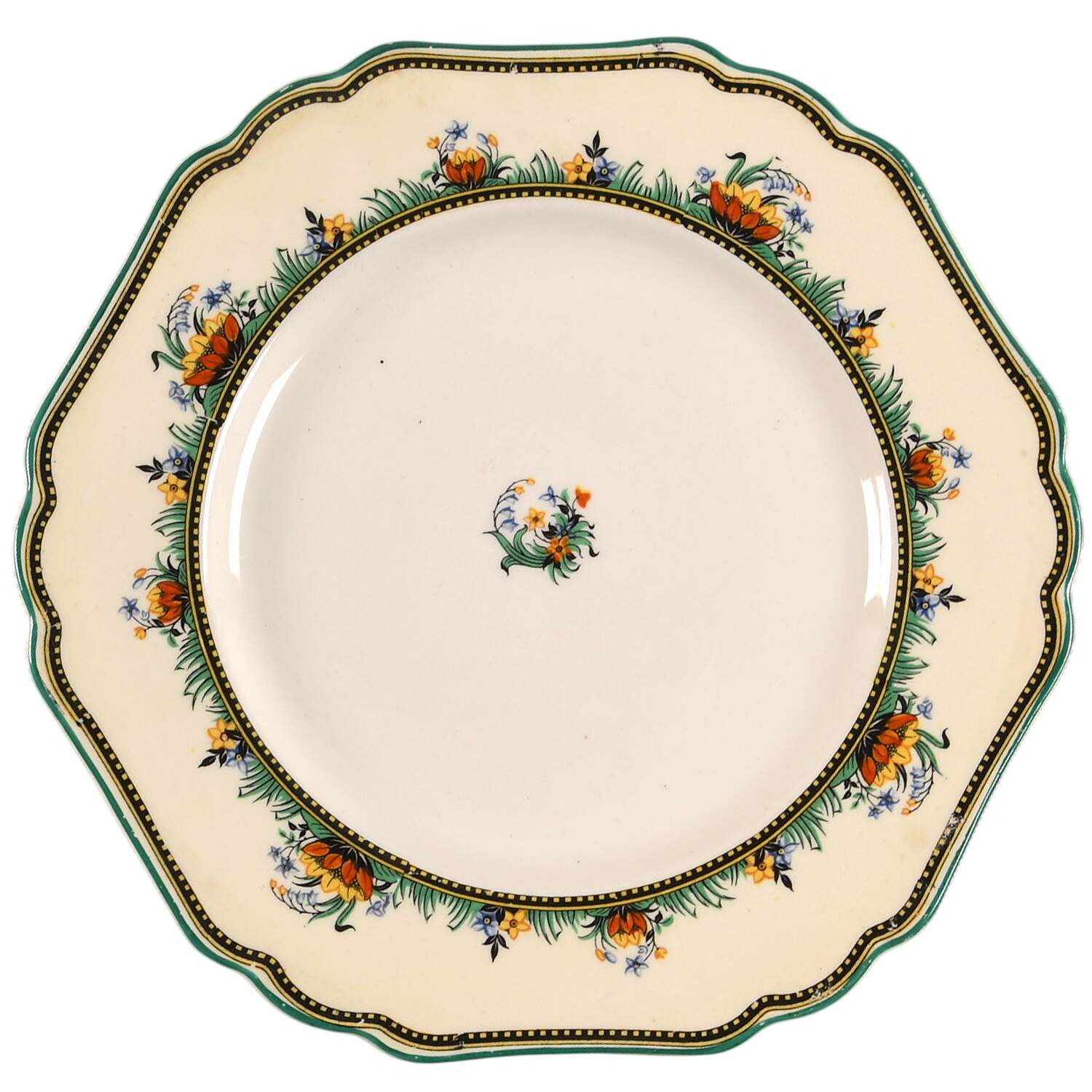 Lily Salad Plate by John Maddock & Sons-1