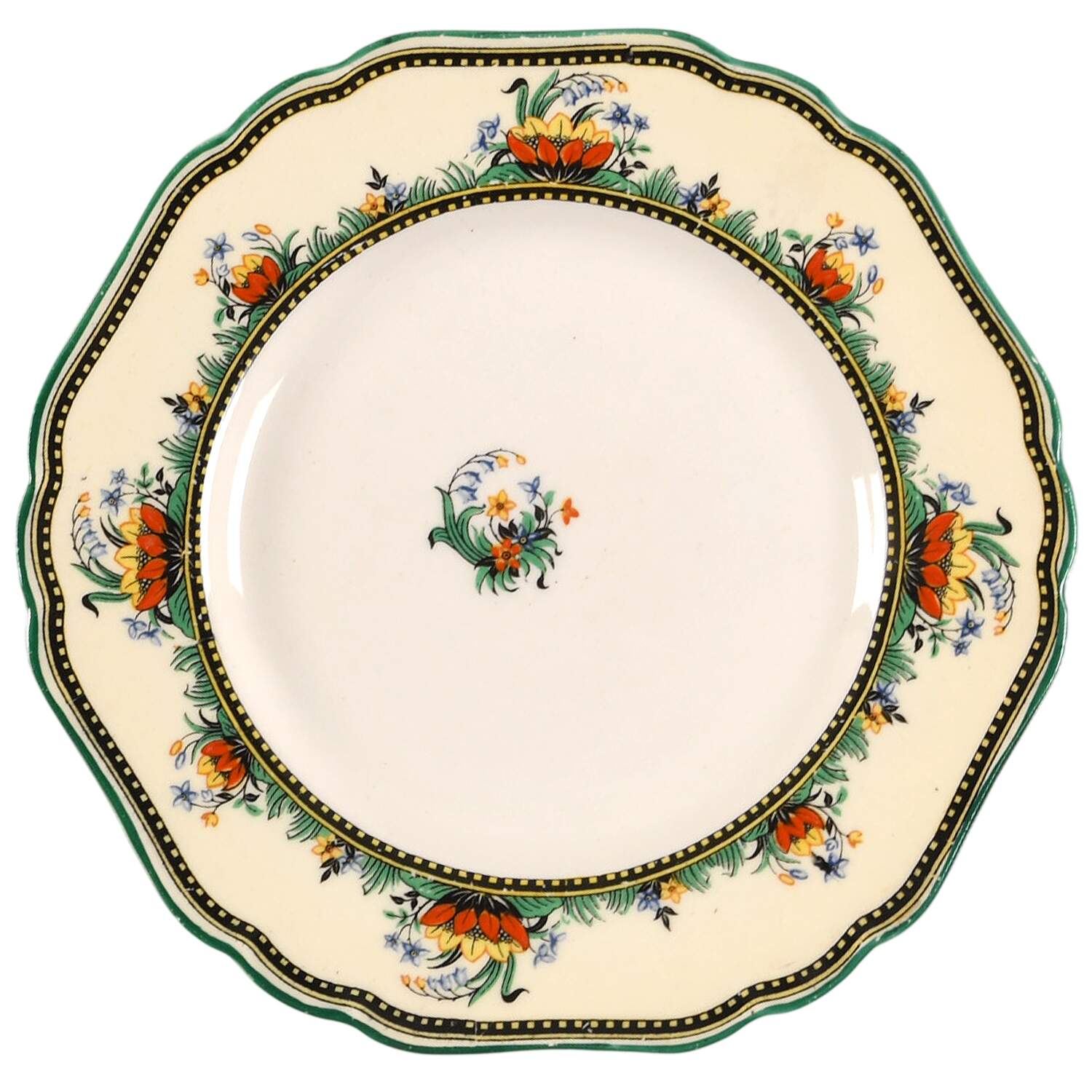 Lily Bread & Butter Plate by John Maddock & Sons-1