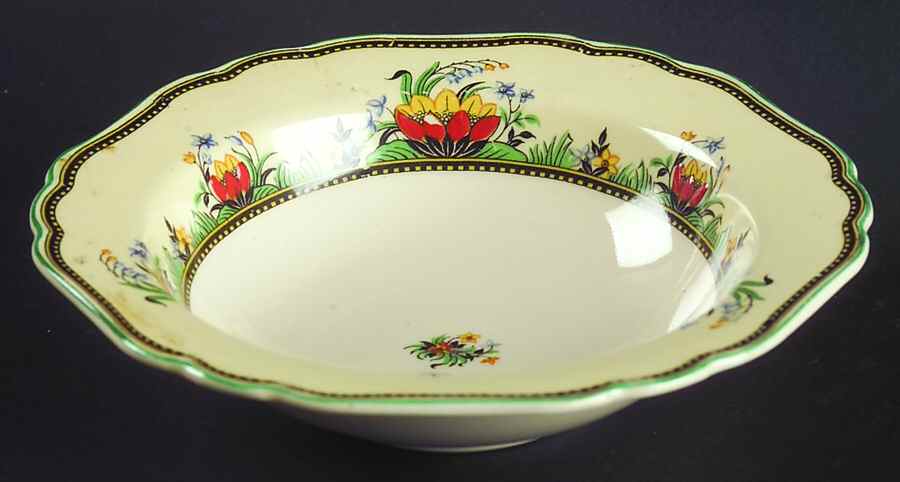 Lily Rim Cereal Bowl by John Maddock & Sons-1
