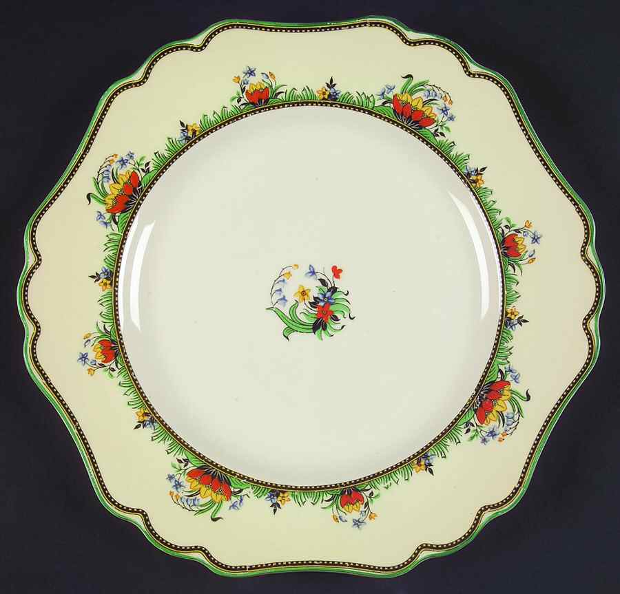 Lily Dinner Plate by John Maddock & Sons-1