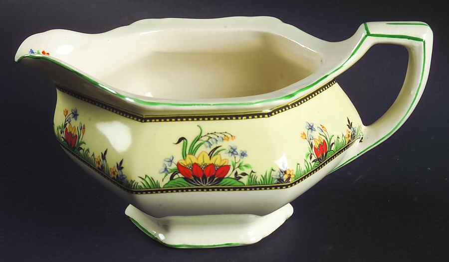 Lily Gravy Boat by John Maddock & Sons-1