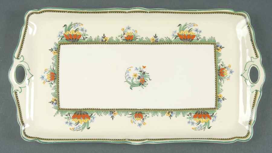 Lily Large Sandwich Tray by John Maddock & Sons-1