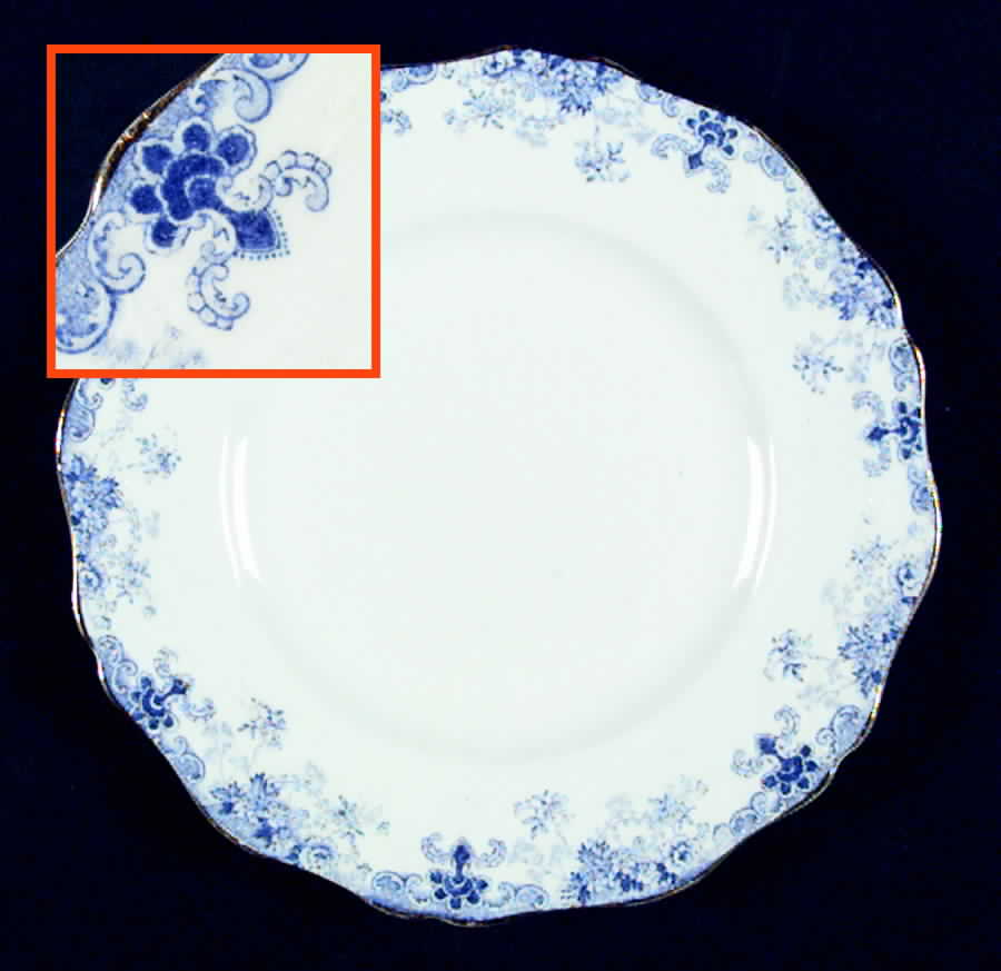 Linda Salad Plate by John Maddock & Sons-1