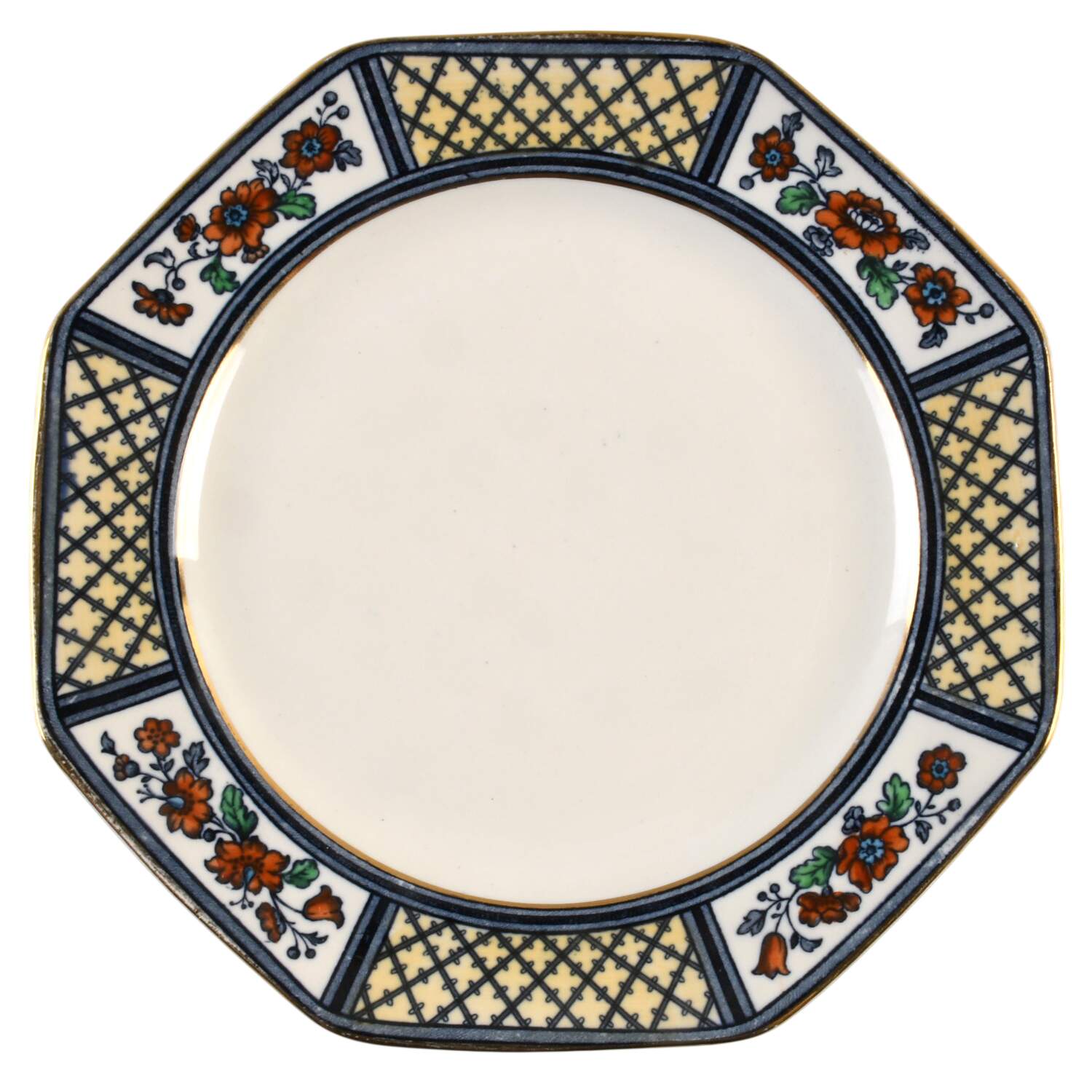 Lowestoft Salad Plate by John Maddock & Sons-1