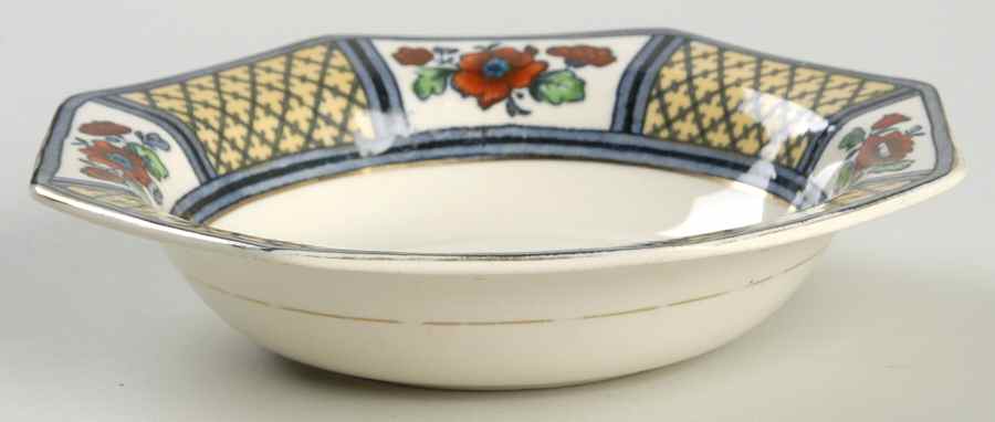 Lowestoft Rim Cereal Bowl by John Maddock & Sons-1
