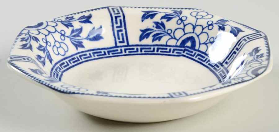 Madras Rim Fruit/Dessert (Sauce) Bowl by John Maddock & Sons-1
