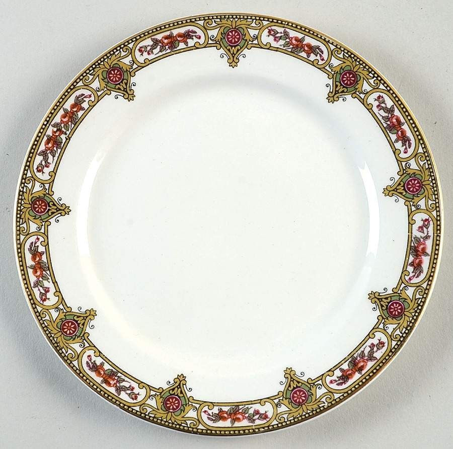 MAD18 Bread & Butter Plate by John Maddock & Sons-1