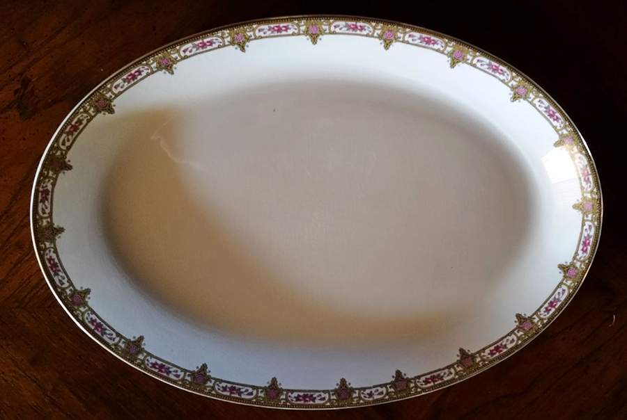 MAD18 14" Oval Serving Platter by John Maddock & Sons-1