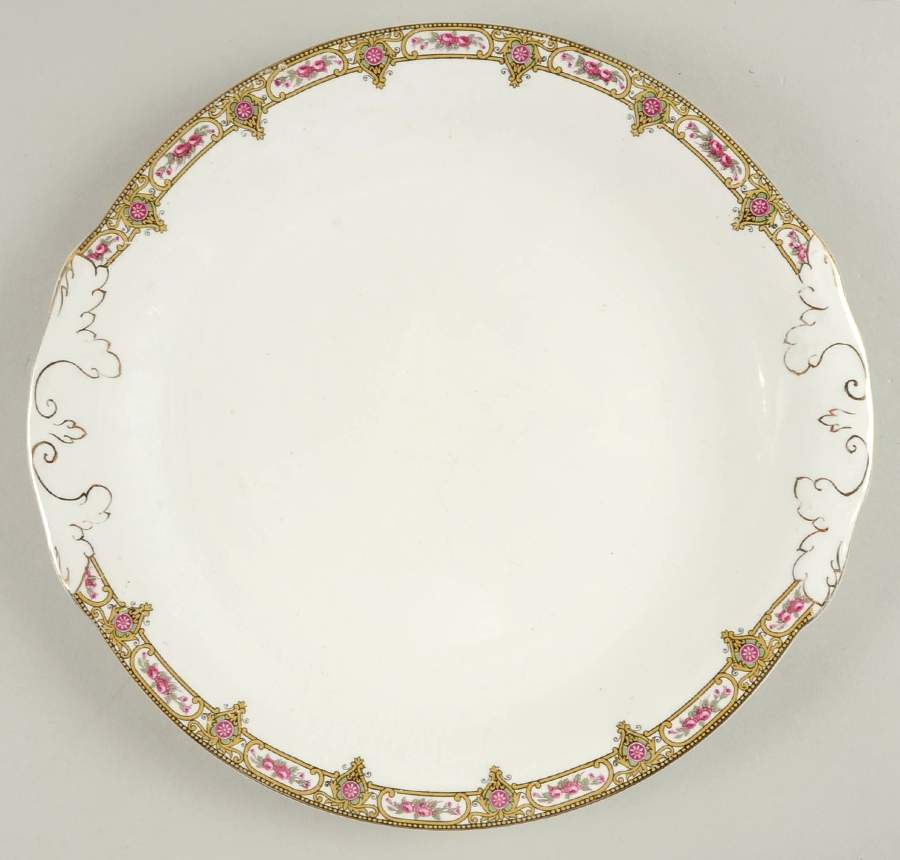 MAD18 Handled Cake Plate by John Maddock & Sons-1