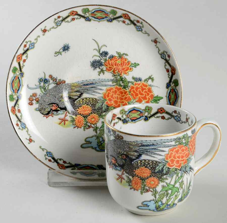 MAD2 Flat Demitasse Cup & Saucer Set by John Maddock & Sons-1