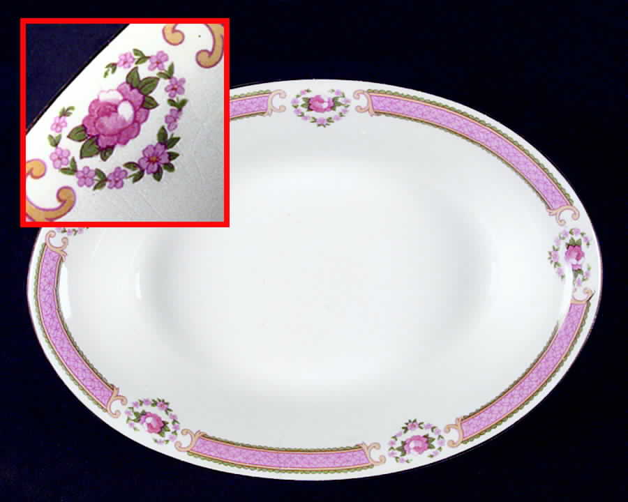 MAD3 9" Oval Vegetable Bowl by John Maddock & Sons-1