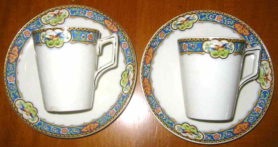 MAD34 Flat Cup & Saucer Set by John Maddock & Sons-1