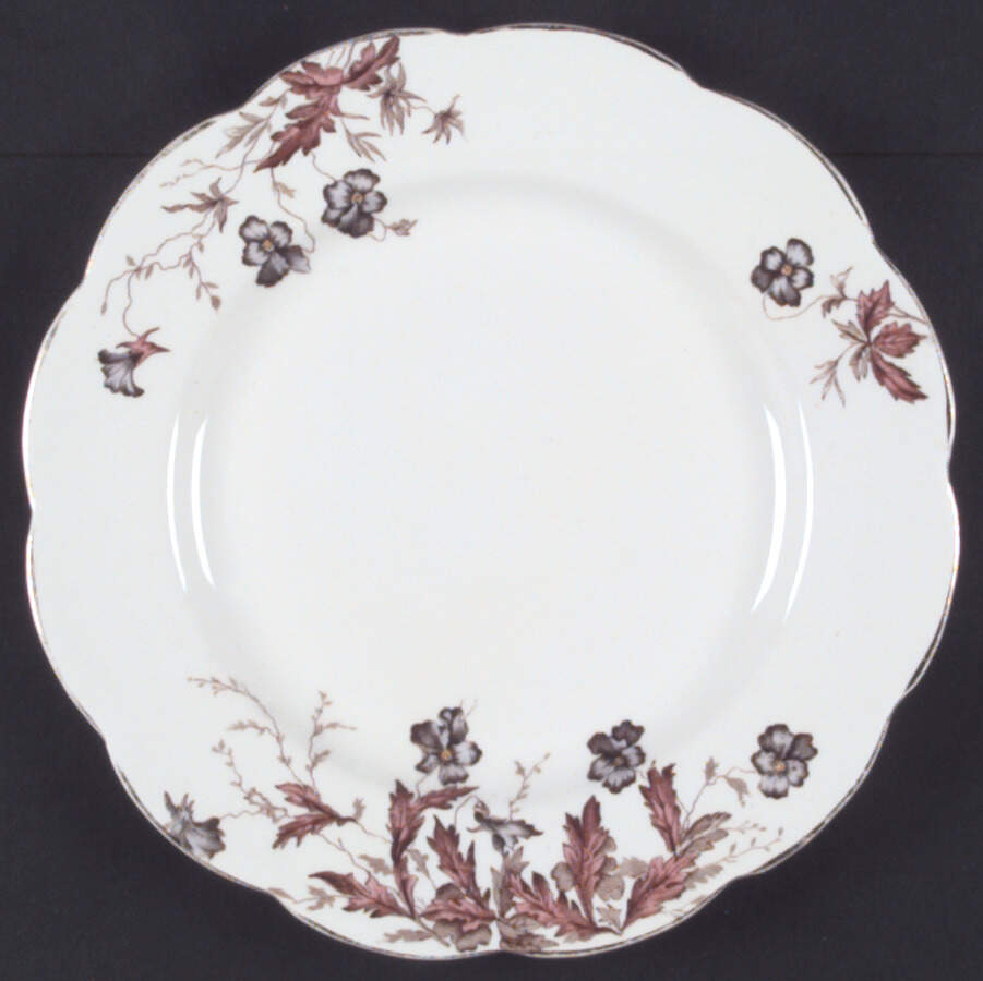 Pansy Dinner Plate by John Maddock & Sons-1
