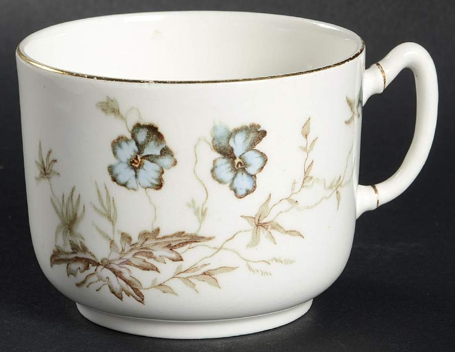 Pansy Flat Cup by John Maddock & Sons-1