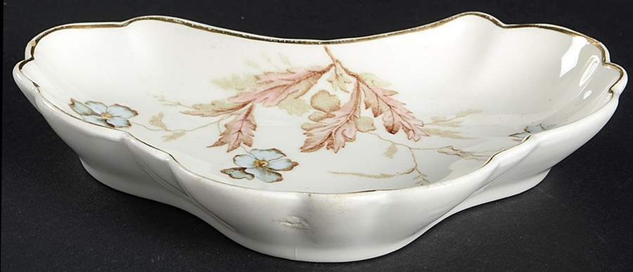 Pansy Bone Dish by John Maddock & Sons-1