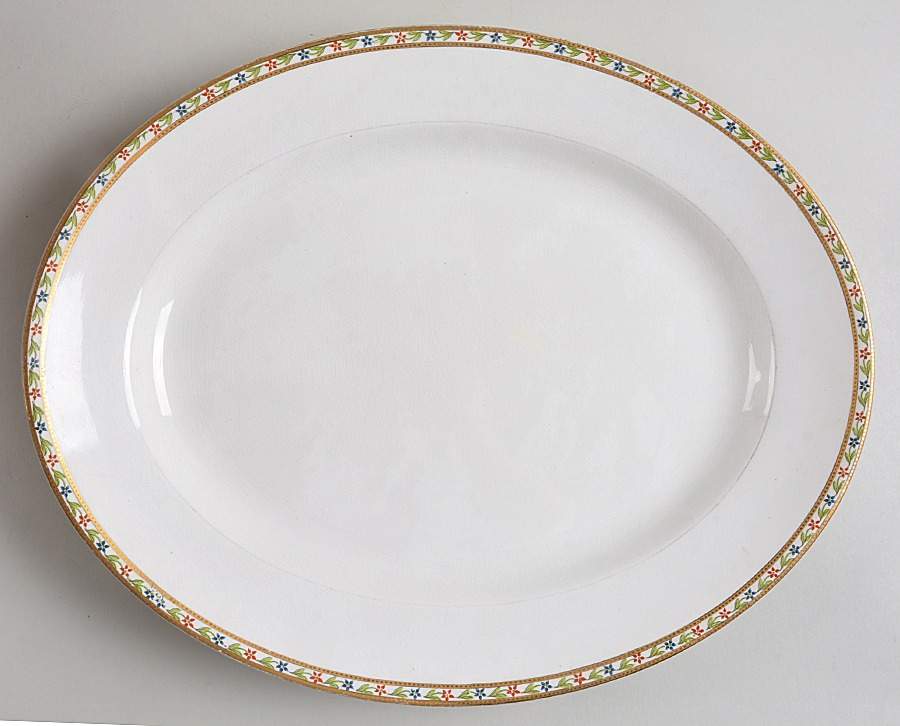 MAD4 14" Oval Serving Platter by John Maddock & Sons-1