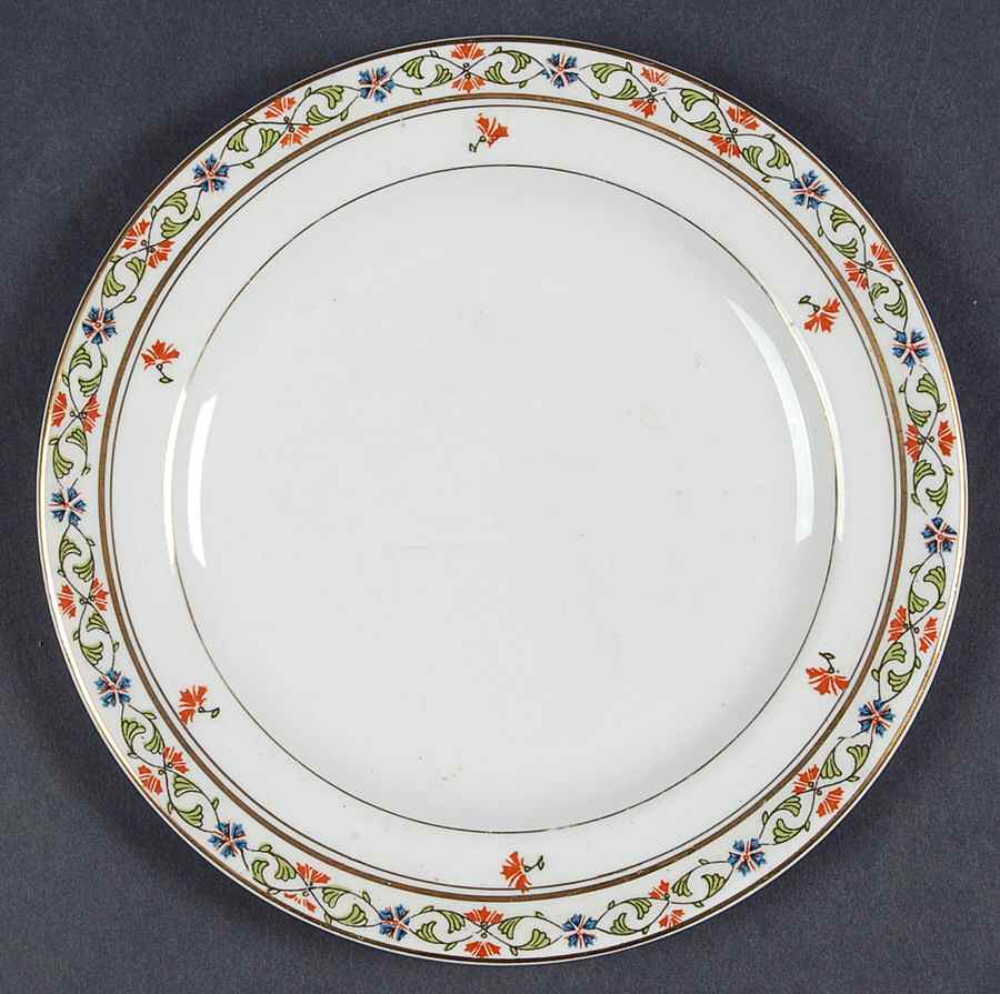 MAD6 Bread & Butter Plate by John Maddock & Sons-1