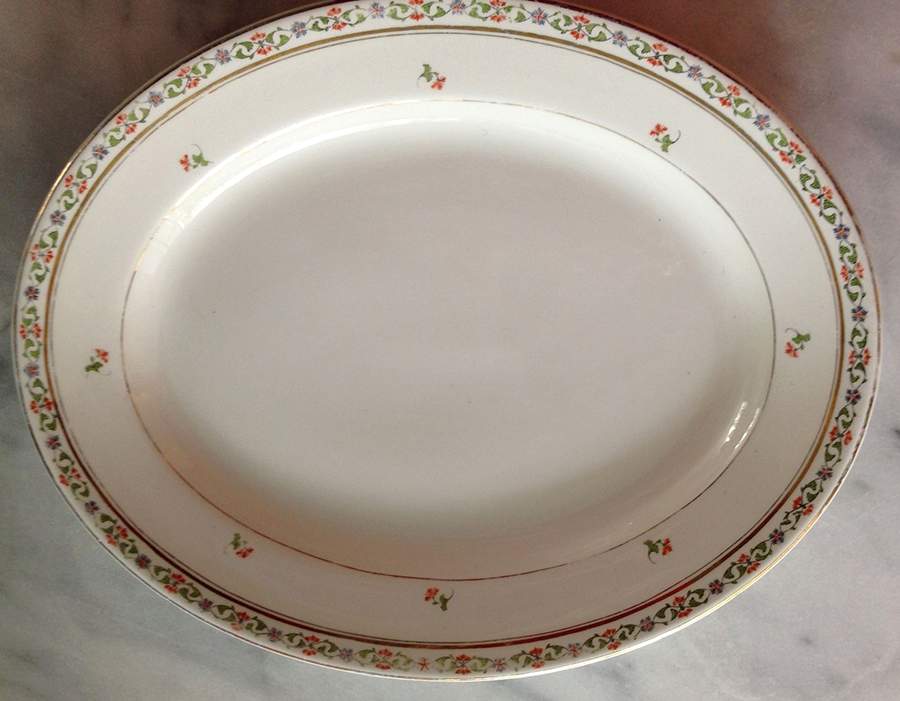 MAD6 14" Oval Serving Platter by John Maddock & Sons-1