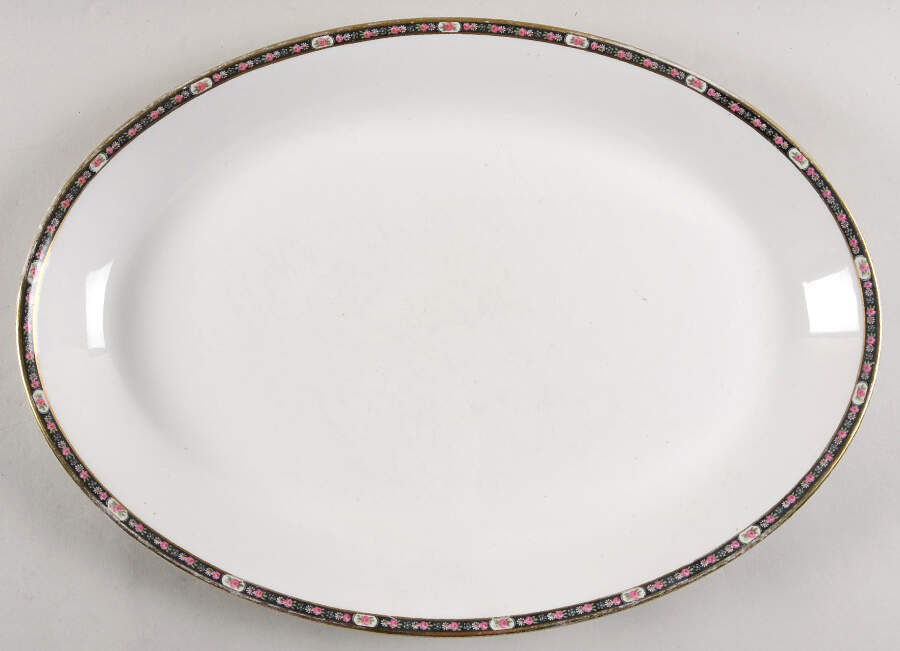 MAD7 16" Oval Serving Platter by John Maddock & Sons-1