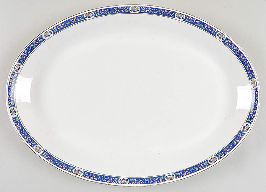 MAD8 16" Oval Serving Platter by John Maddock & Sons-1