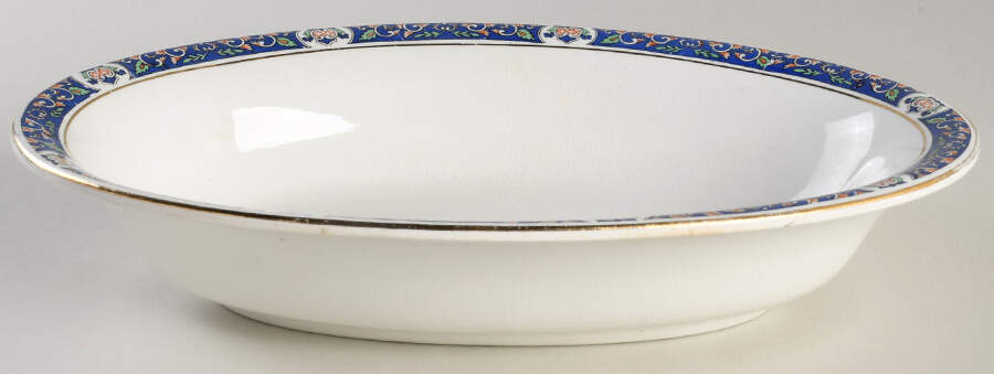 MAD8 10" Oval Vegetable Bowl by John Maddock & Sons-1