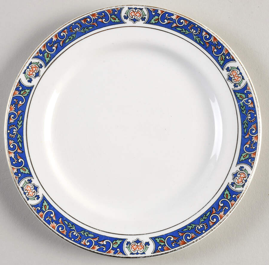 MAD8 Bread & Butter Plate by John Maddock & Sons-1