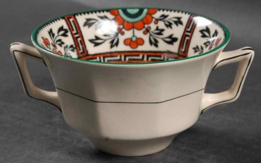 Madras Flat Bouillon Cup by John Maddock & Sons-1