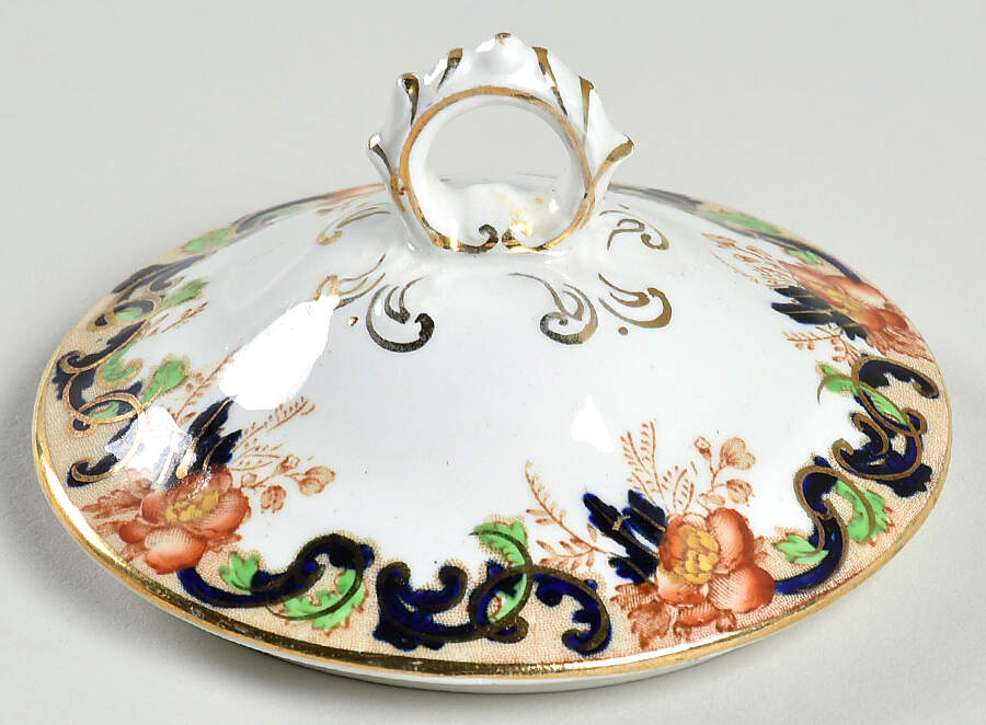 Majestic (Smooth Edge) Lid for Sugar Bowl by John Maddock & Sons-1