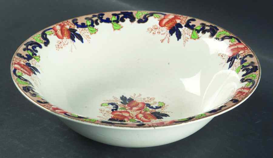 Majestic (Smooth Edge) 9" Round Vegetable Bowl by John Maddock & Sons-1
